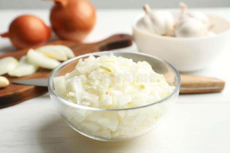 Finechopped Fresh Garlic Finechopped Fresh Garlic