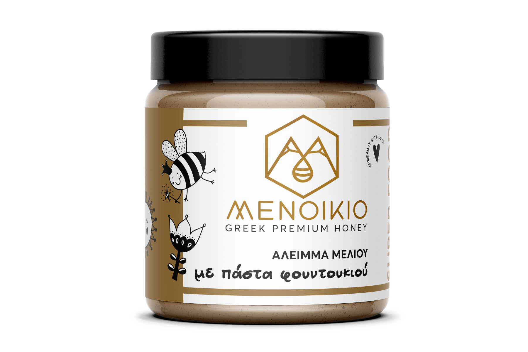 Άλειμμα μελιού με φουντούκι