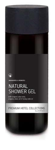 premium collection - Natural shower gel with organic aloe vera & organic olive oil