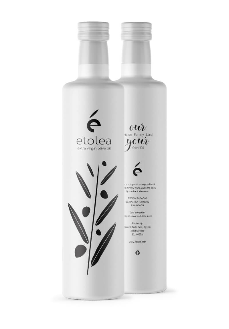 Etolea extra virgin olive oil (White 500 ml)