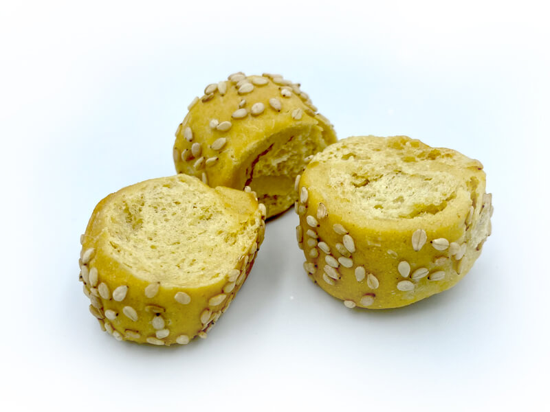 Wheat Bites with Sesame & Spise