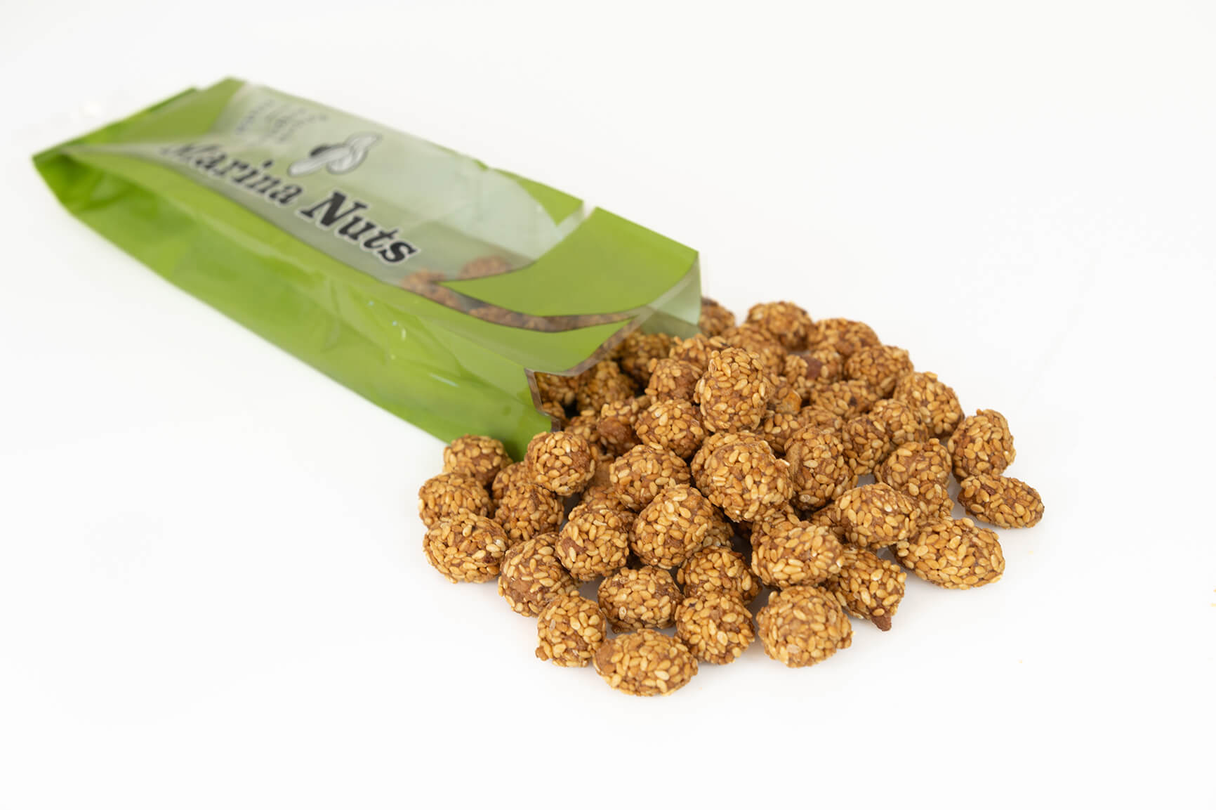 Φυστίκι Καραμελωμένο Με Σουσάμι