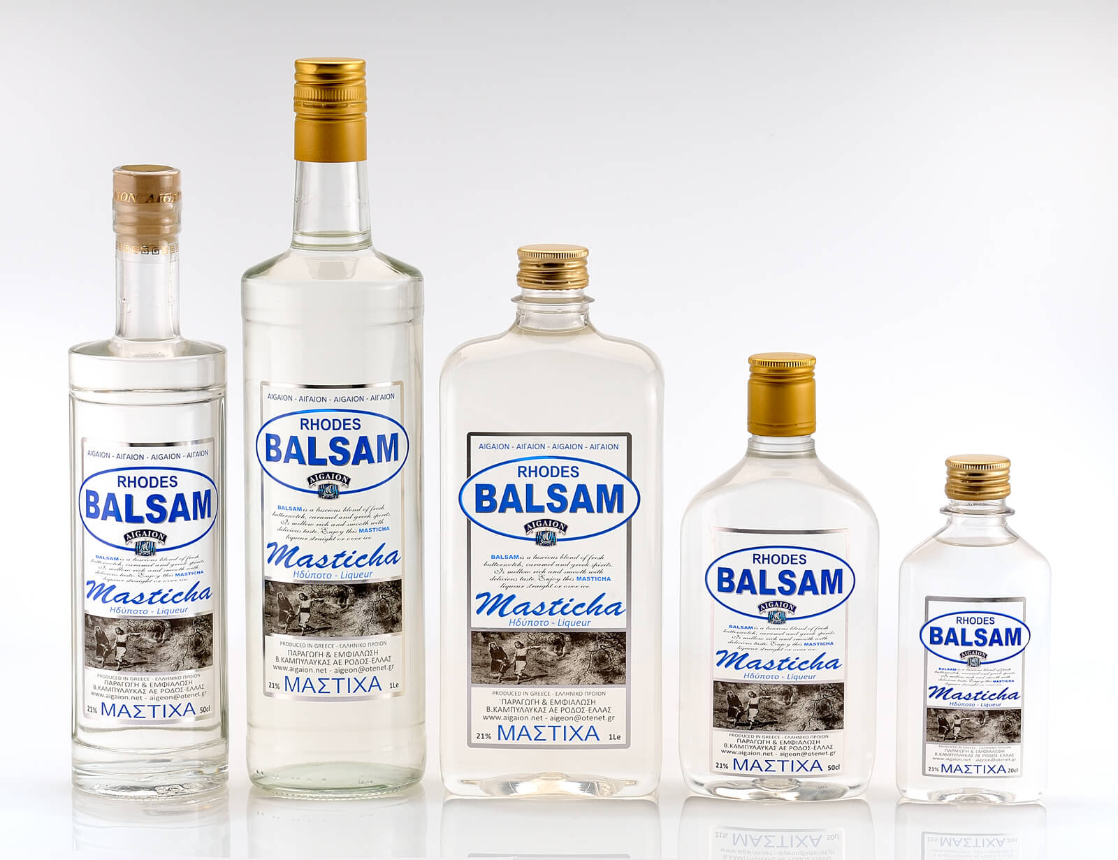 Λικέρ Μαστίχα 21 % Balsam Aigaion