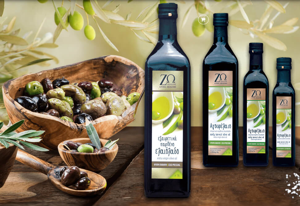 Έξτρα παρθένο ελαιόλαδο ΖΩ Κτήμα Κάκκαβος