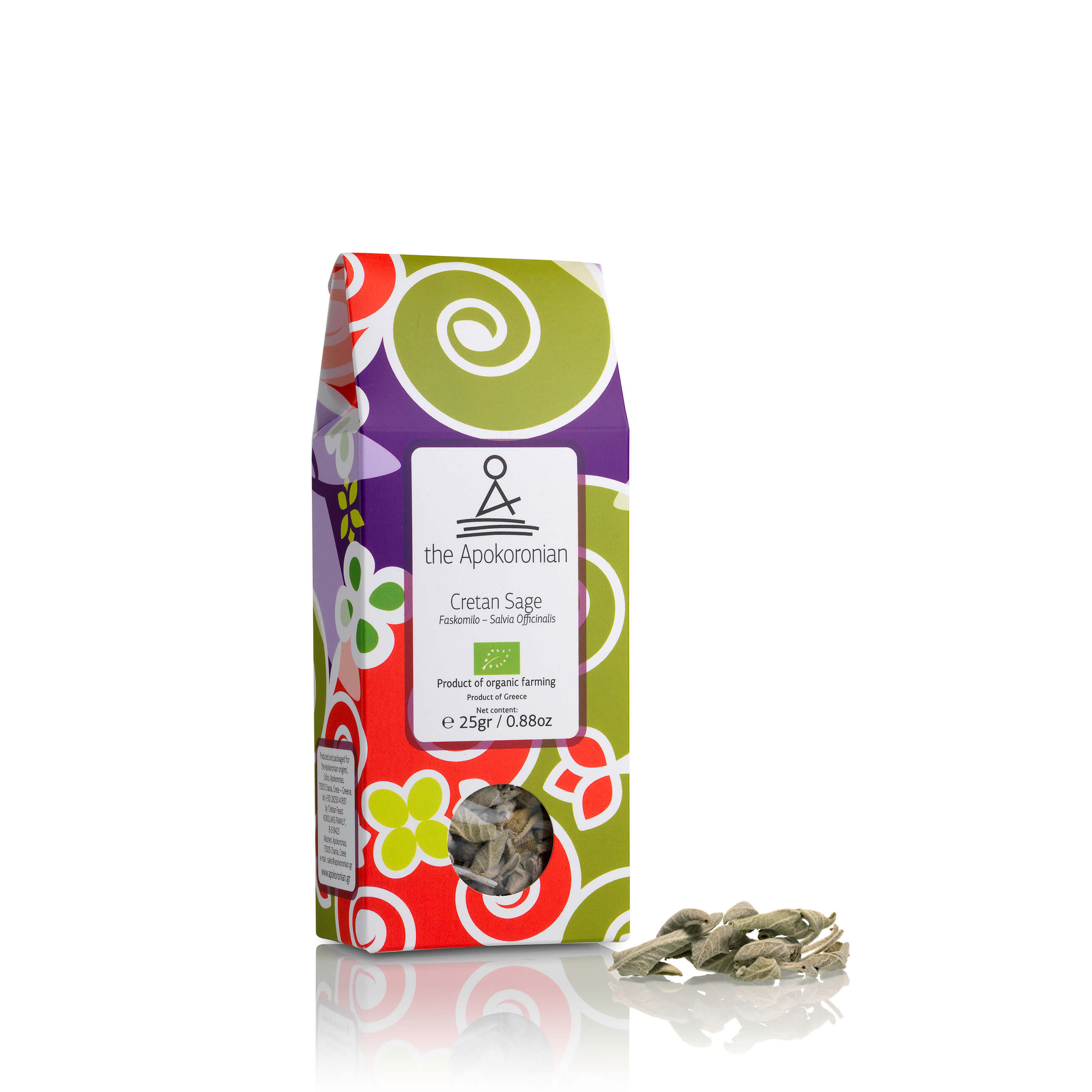 Apokoronian βιολογικό φασκόμηλο