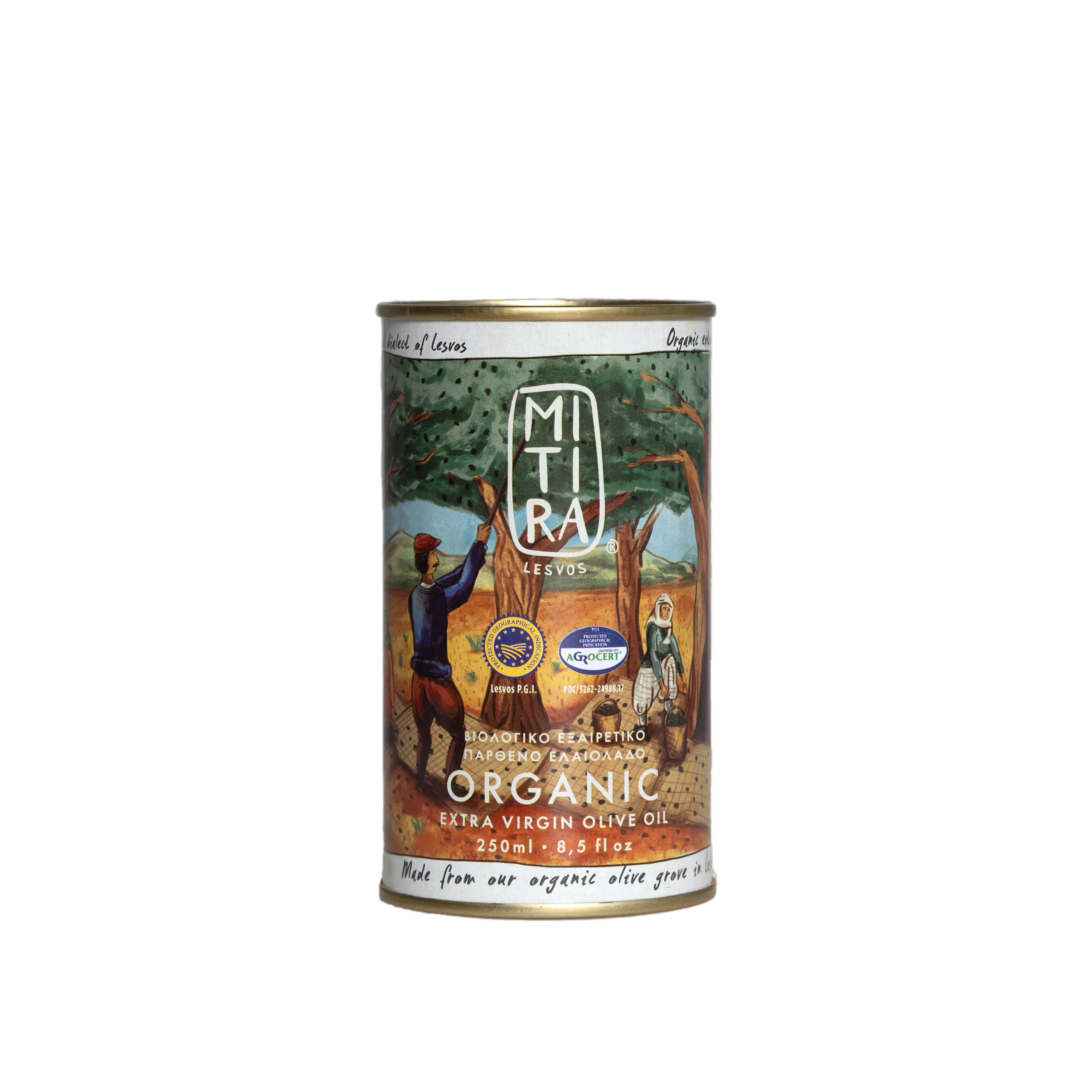 MITIRA LESVOS -250ml Cylinder Tin