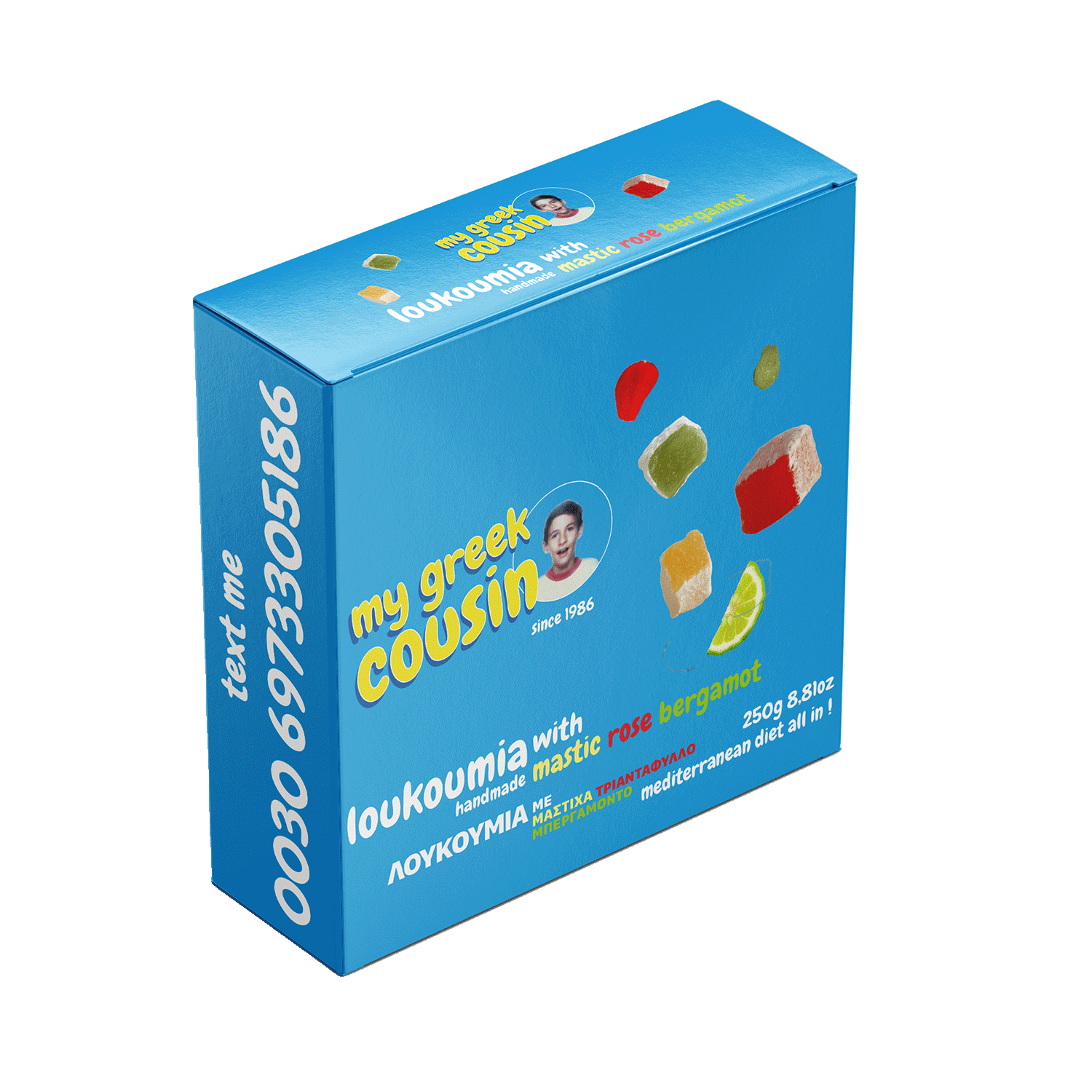 Loukoumi Mixed Flavors 250gr