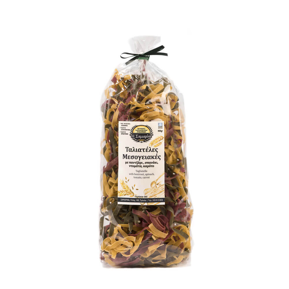 Mediterranean tagliatelle