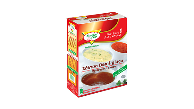 Demi glace sauce in powder