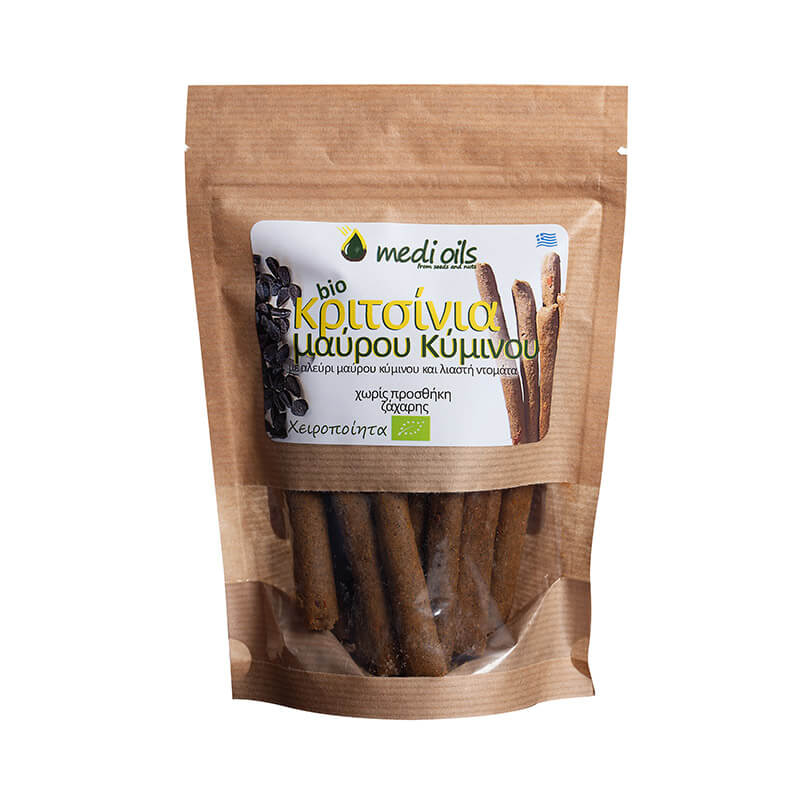 Black Cumin Breadstick's, organic, 150 gr, No Sugar - Preservatives