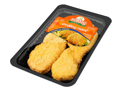 Frozen breaded breast