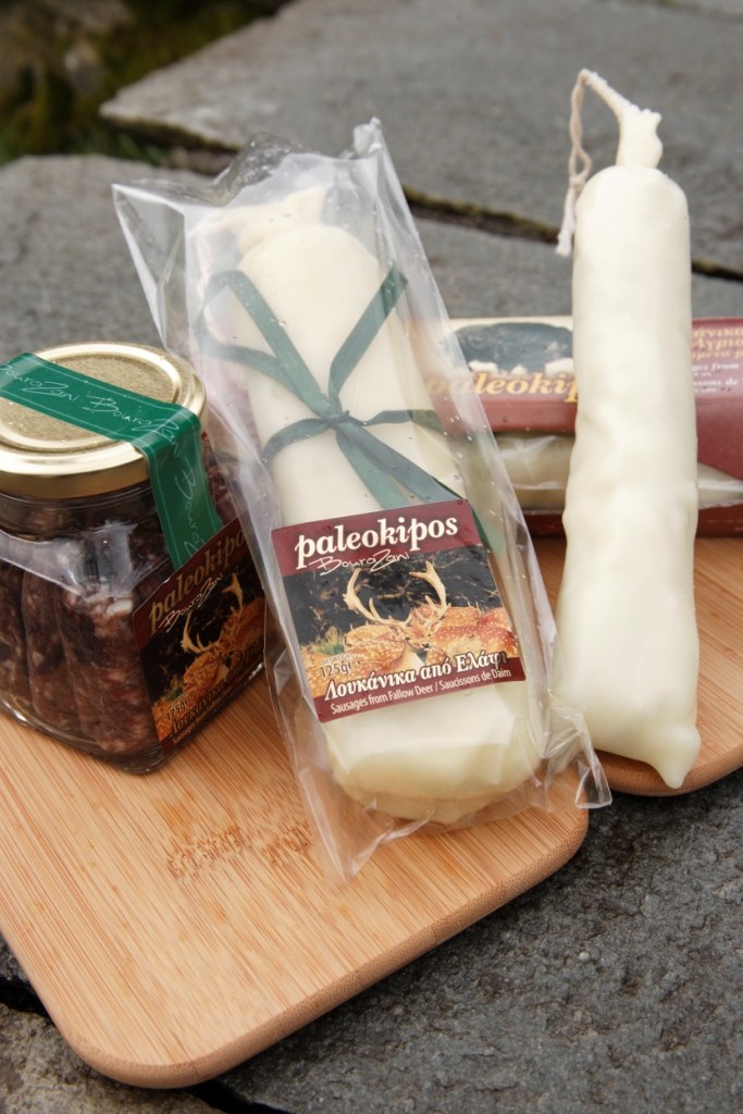 Fallow deer sausages (100% fallow deer meat) Fallow deer sausages (100% fallow deer meat)