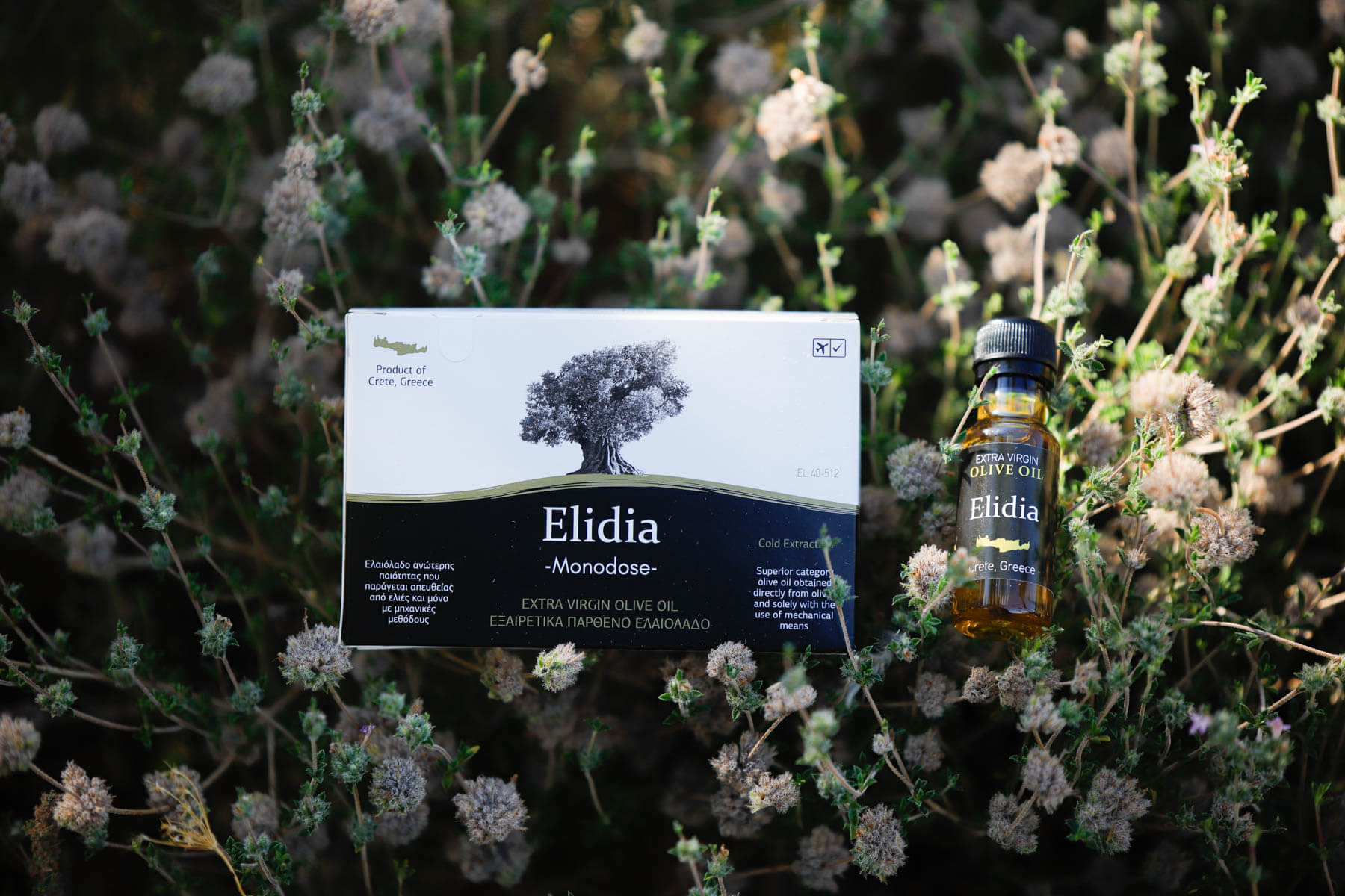 Elidia extra virgin olive oil monodose 20ml