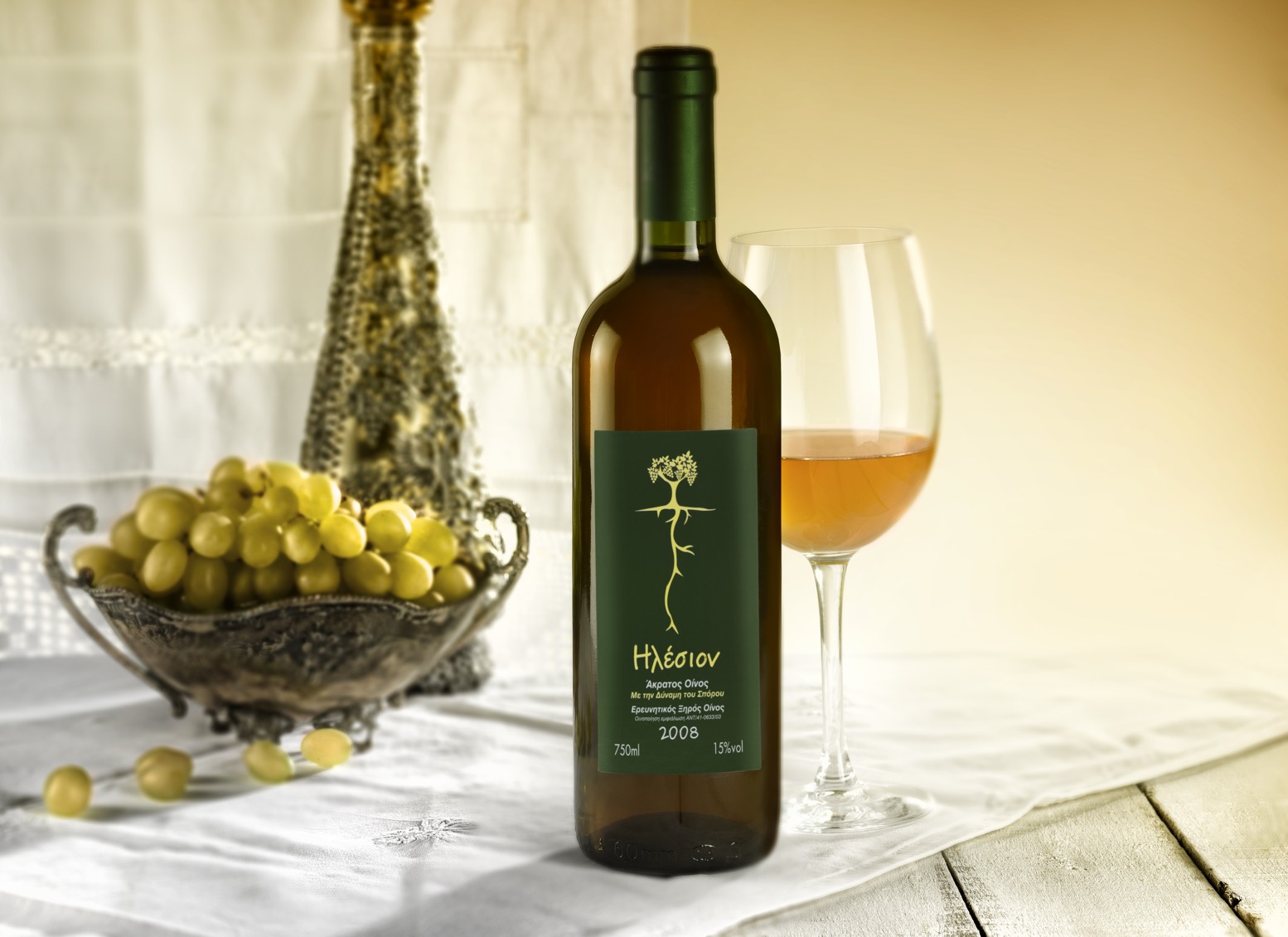 Ηλέσιον Άκρατος Οίνος Σαββατιανό Σπόρος 2008 Ηλέσιον Άκρατος Οίνος Σαββατιανό Σπόρος 2008