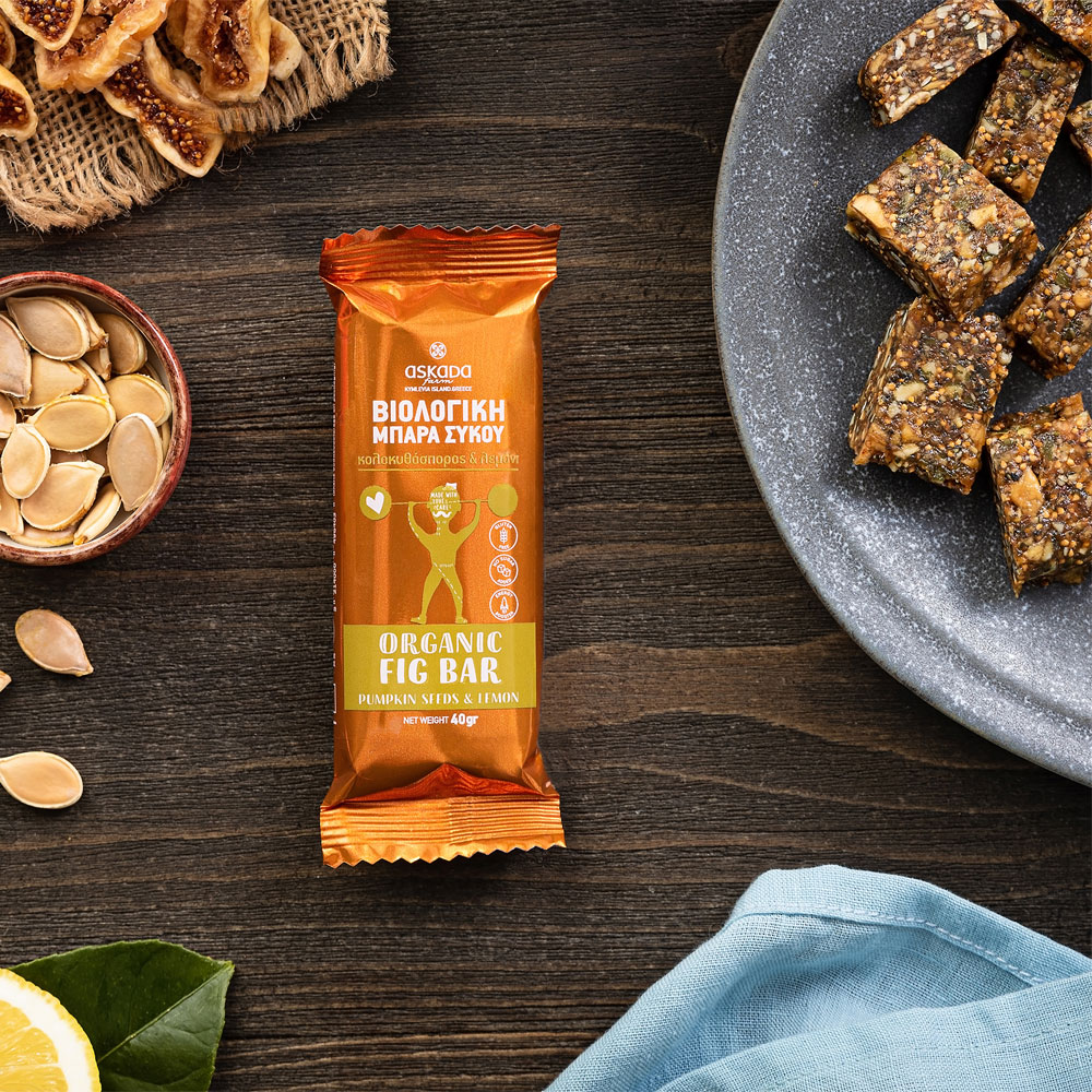 ΒΙΟΛΟΓΙΚΗ ΜΠΑΡΑ ΣΥΚΟΥ ΜΕ ΚΟΛΟΚΥΘΟΣΠΟΡΟ ΚΑΙ ΛΕΜΟΝΙ