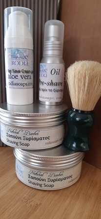 Shaving soap with Sandalwood and Patchouli