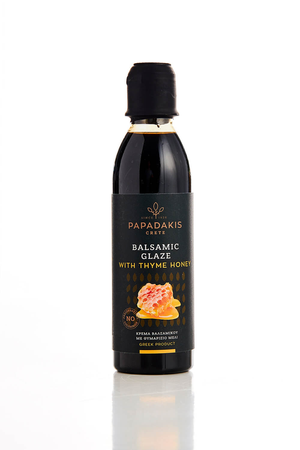 Balsamic glaze with thyme honey Balsamic glaze with thyme honey