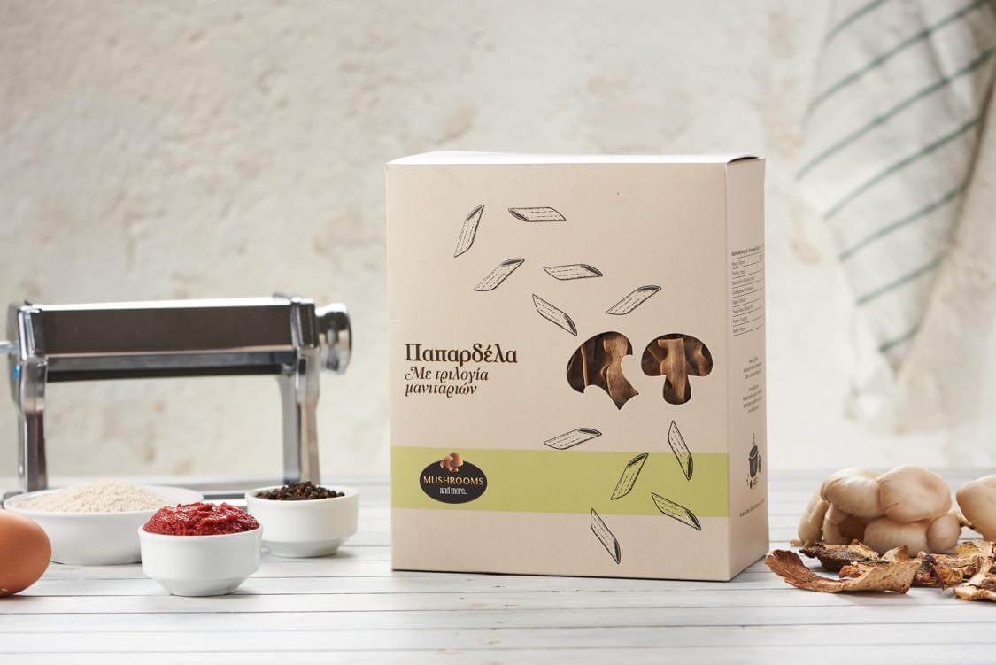 PAPPARDELLE WITH MUSHROOMS