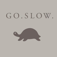 GO SLOW Extra Virgin Olive Oil Logo