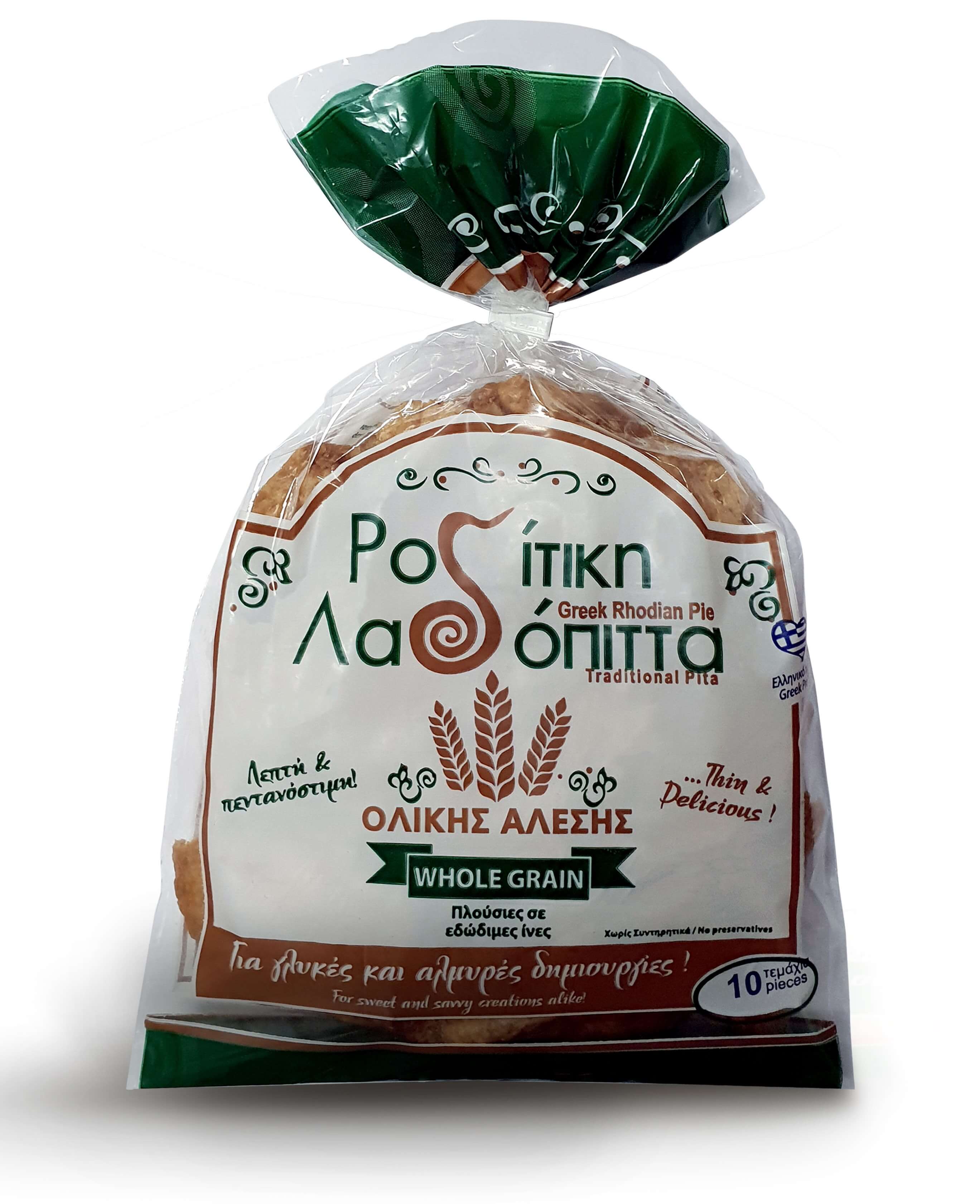 ΡΟΔΙΤΙΚΗ ΛΑΔΟΠΙΤΤΑ  Ολικής Άλεσης