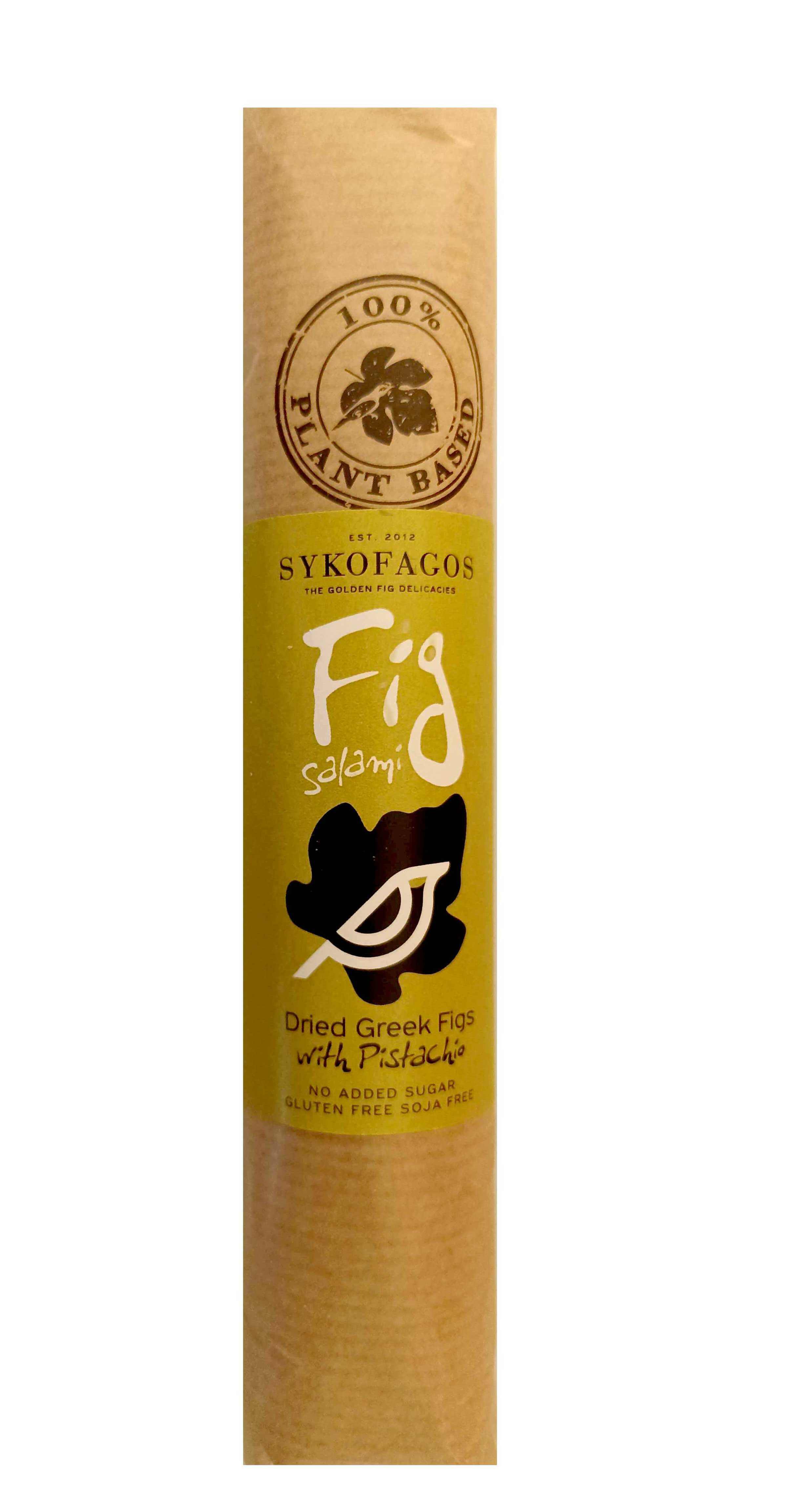 FIG SALAMI WITH PISTACHIO