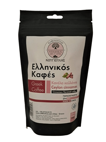 Ελληνικός καφές με κανέλα κευλάνης