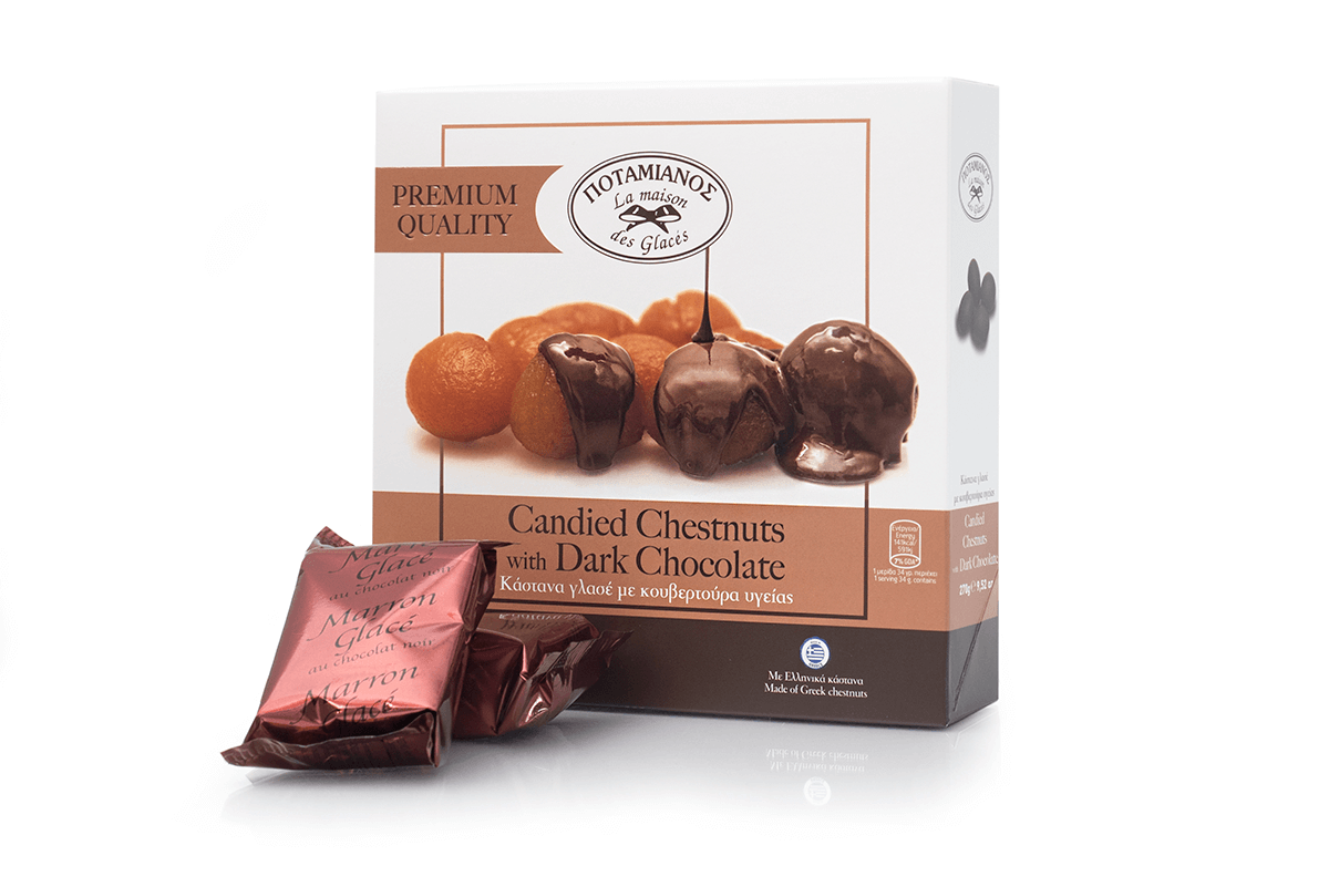 CANDIED CHESTNUTS CARTON BOX