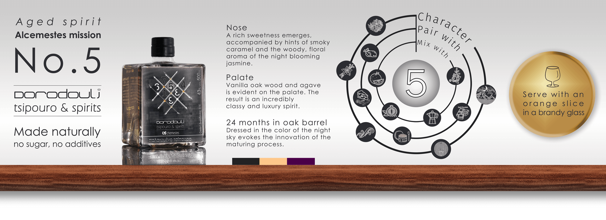 alchemestes No. 5 | Aged Pomace Brandy