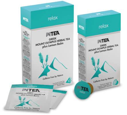 INTEA Κουτί 10 καψουλών Nespresso ή 10 φακέλων πυραμίδων Relax