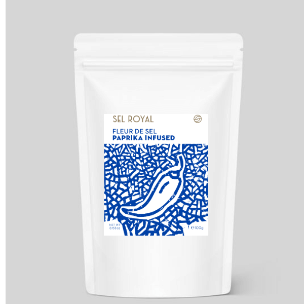 Ανθός αλατιού με καπνιστή Πάπρικα