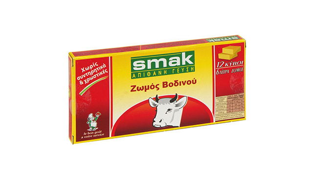 Beef bouillon in cubes