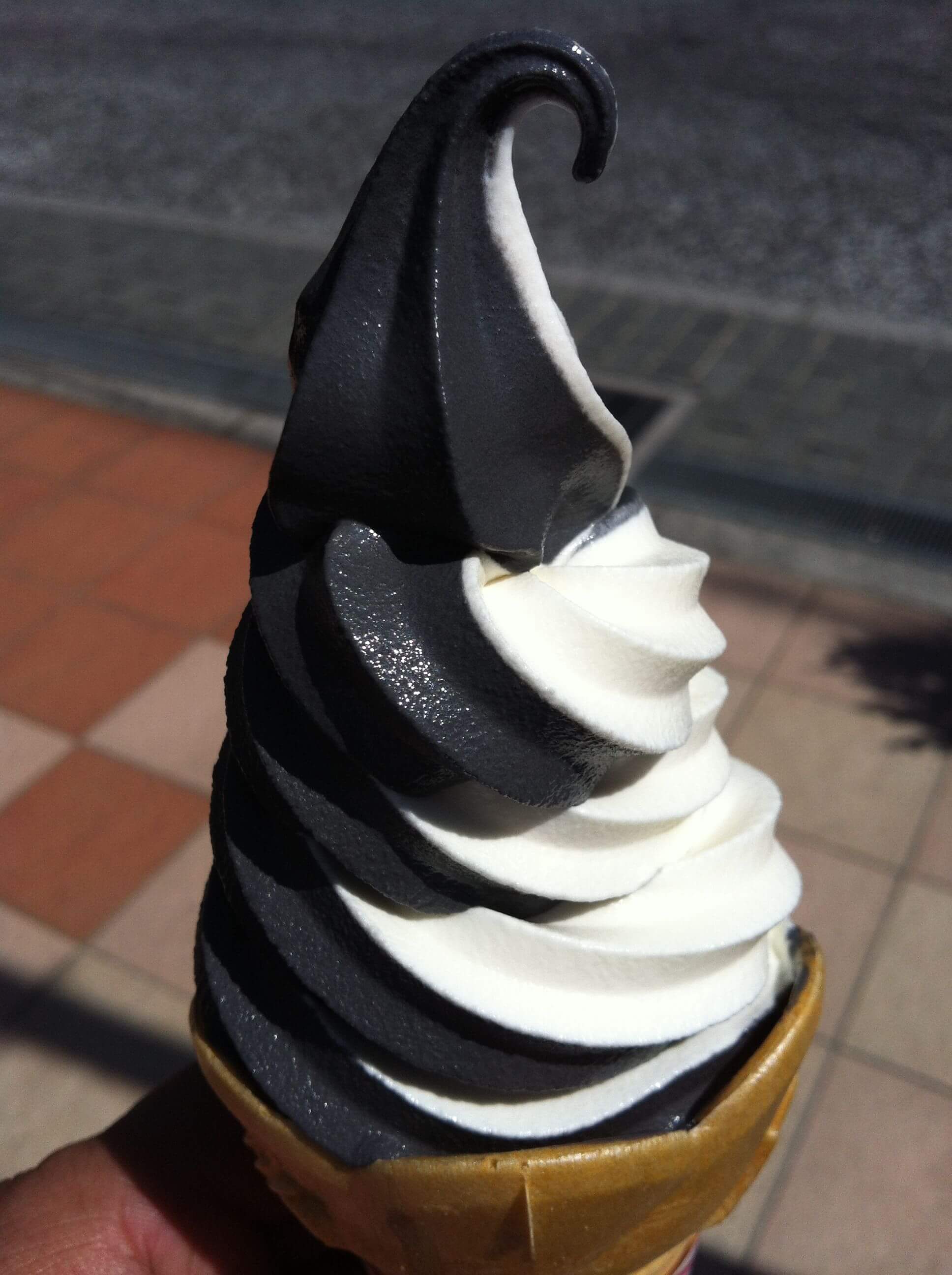 SOFT ICE CREAM POWDER BLACK