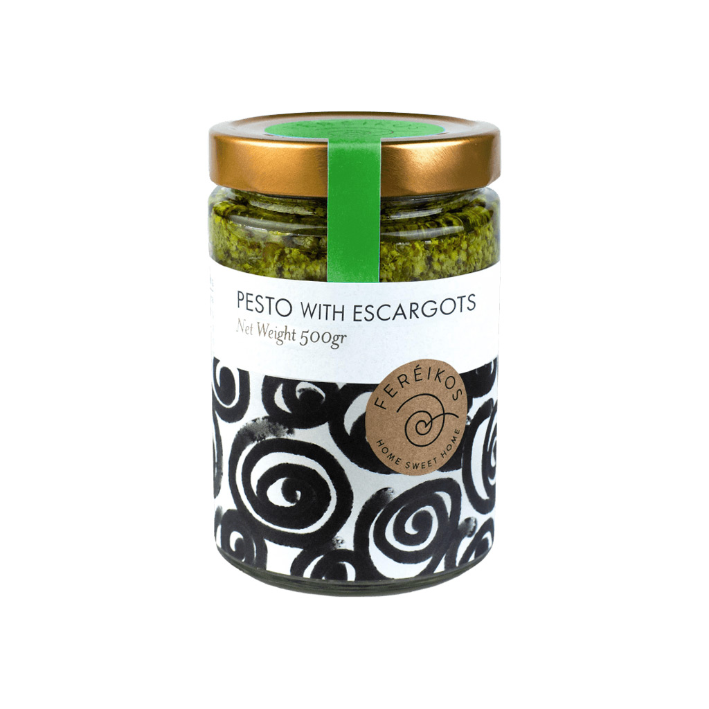 Fereikos Σάλτσα πέστο με Σαλιγκάρια