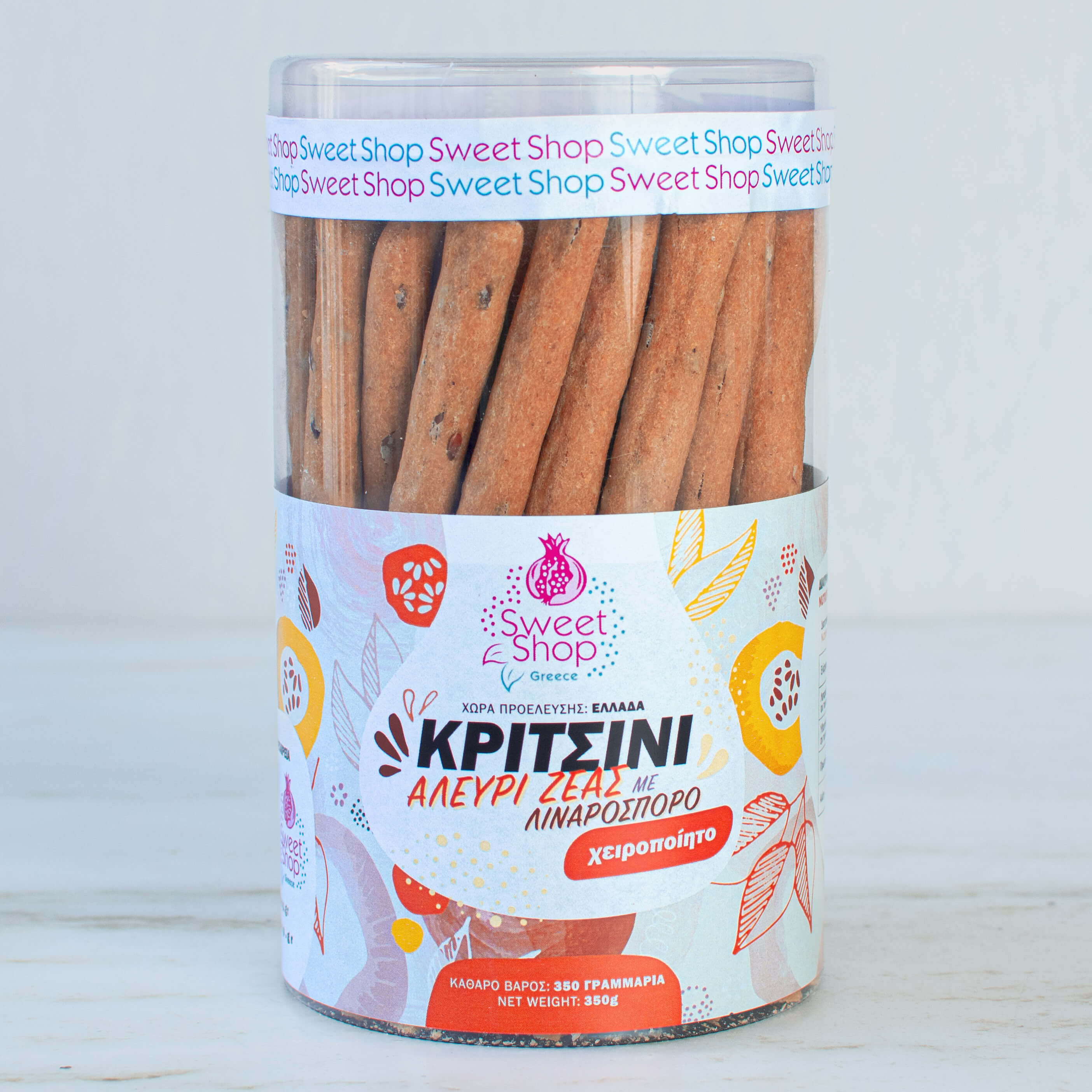 ZEAS BREADSTICKS WITH FLAXSEED 0% SUGAR ZEAS BREADSTICKS WITH FLAXSEED 0% SUGAR