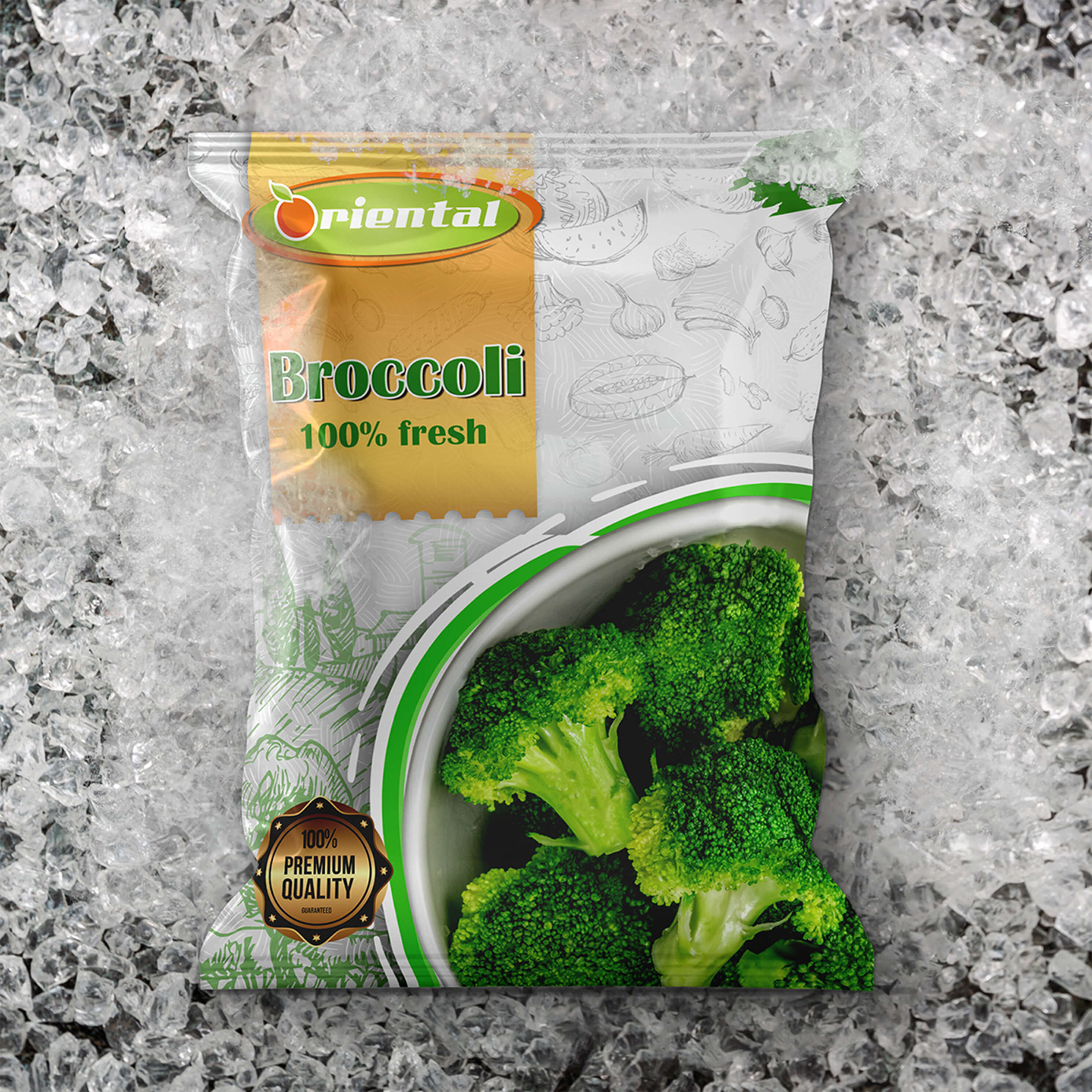 frozen broccoli