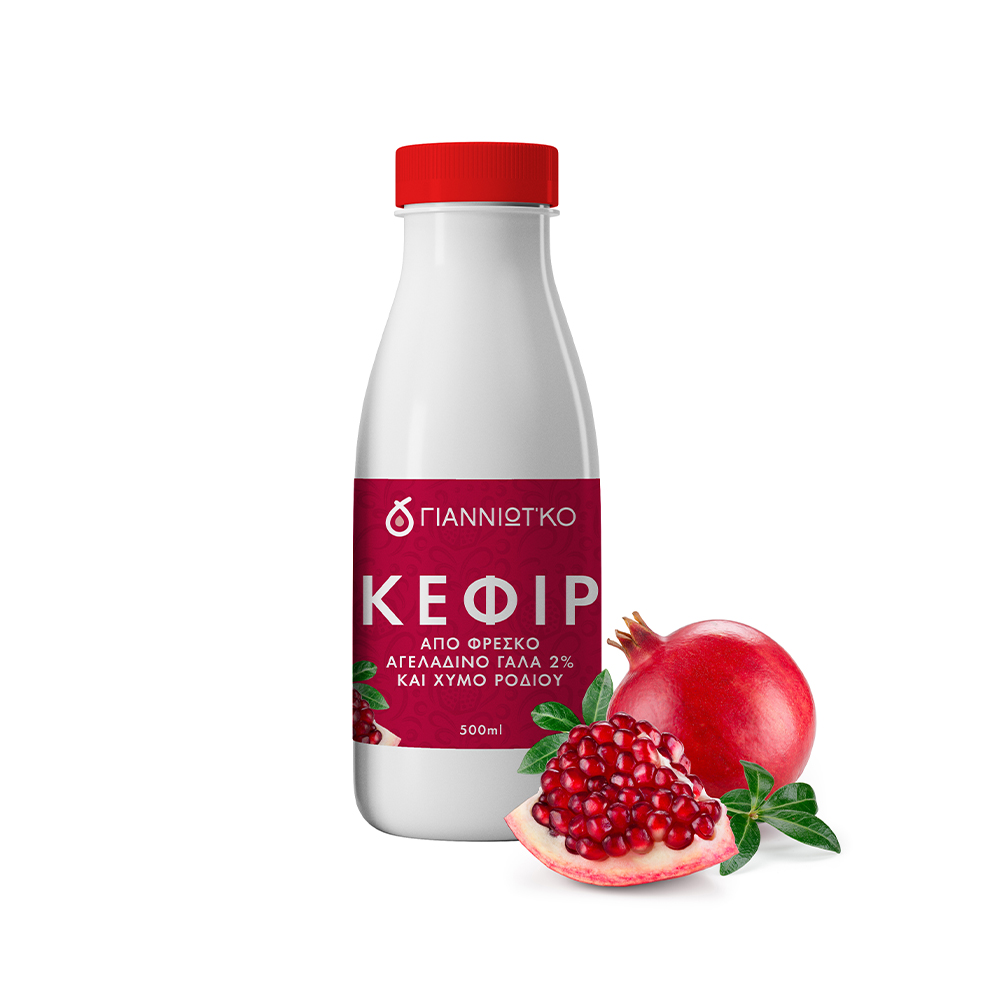 Gianniot'ko Kefir with pomegranate
