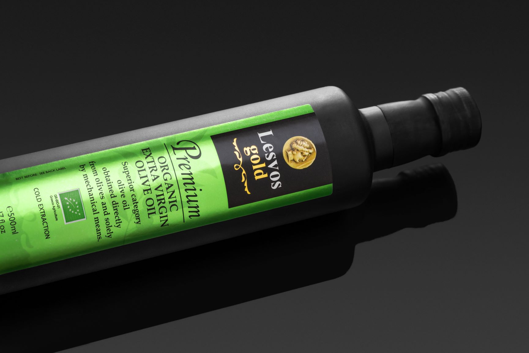 LESVOS GOLD Premium ORGANIC PGI Extra Virgin Olive Oil