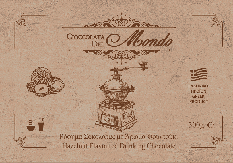 DRINKING CHOCOLATE MONDO HAZELNUT