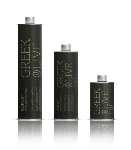 KOPOS EXTRA VIRGIN OLIVE OIL TIN CAN
