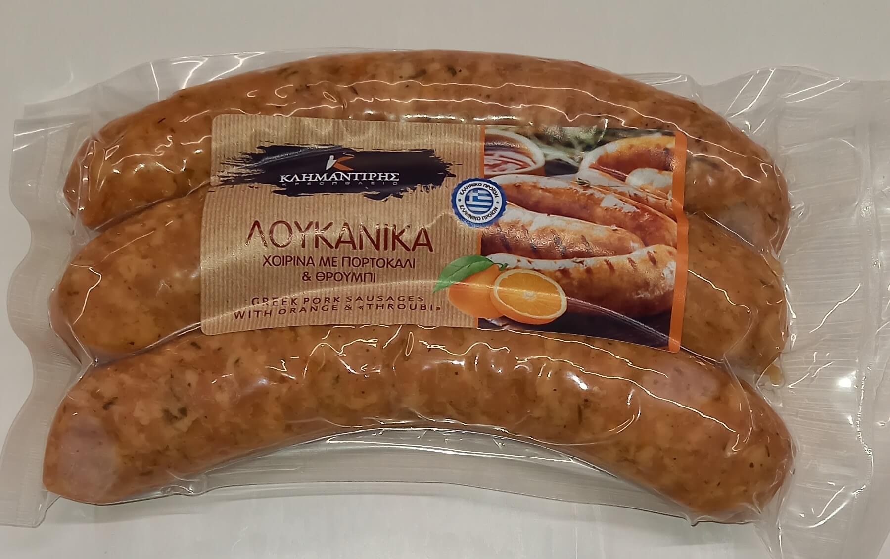 SAUSAGES WITH ORANGE