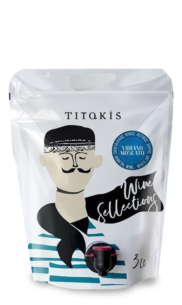 POUCH TAP 3LT ΗΜΙΞΗΡΟ ΛΕΥΚΟ