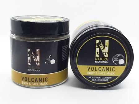 Face and Body Mask from Volcanic Lava of Nisyros 60 ml & 110 ml.
