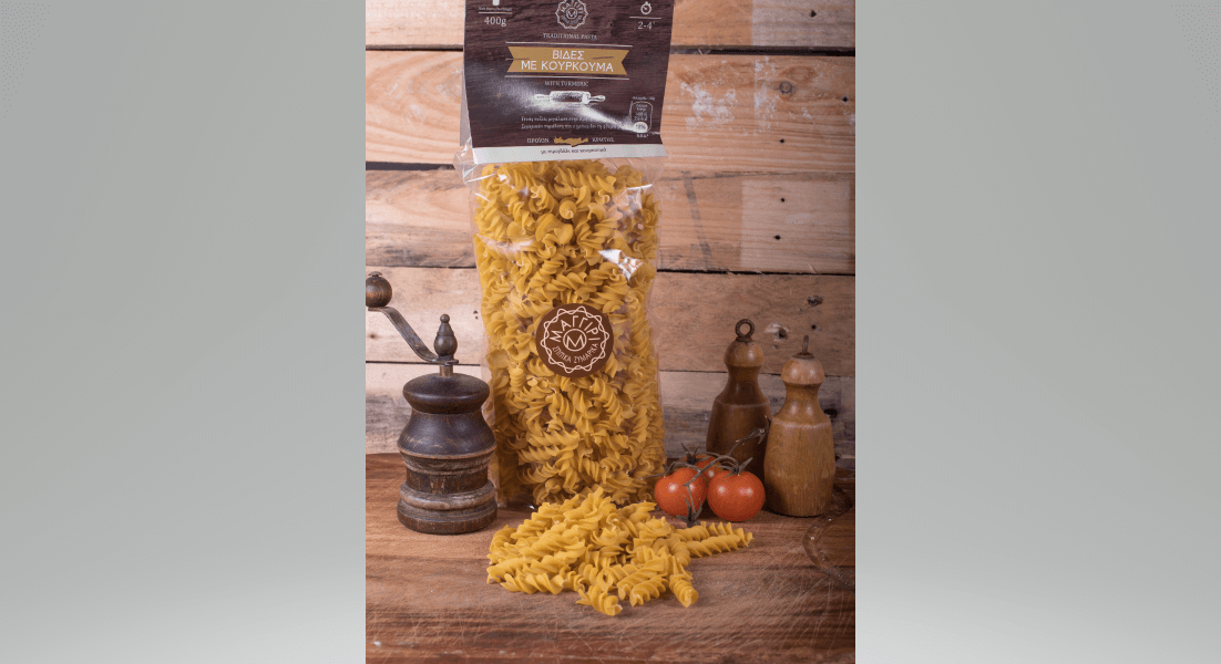 FUSILLI WITH TURMERIC