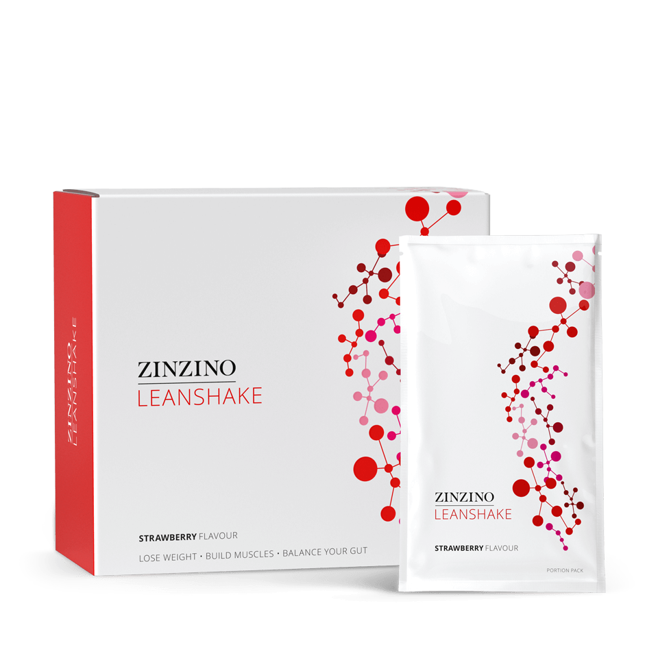 LeanShake Strawberry, portion pack
