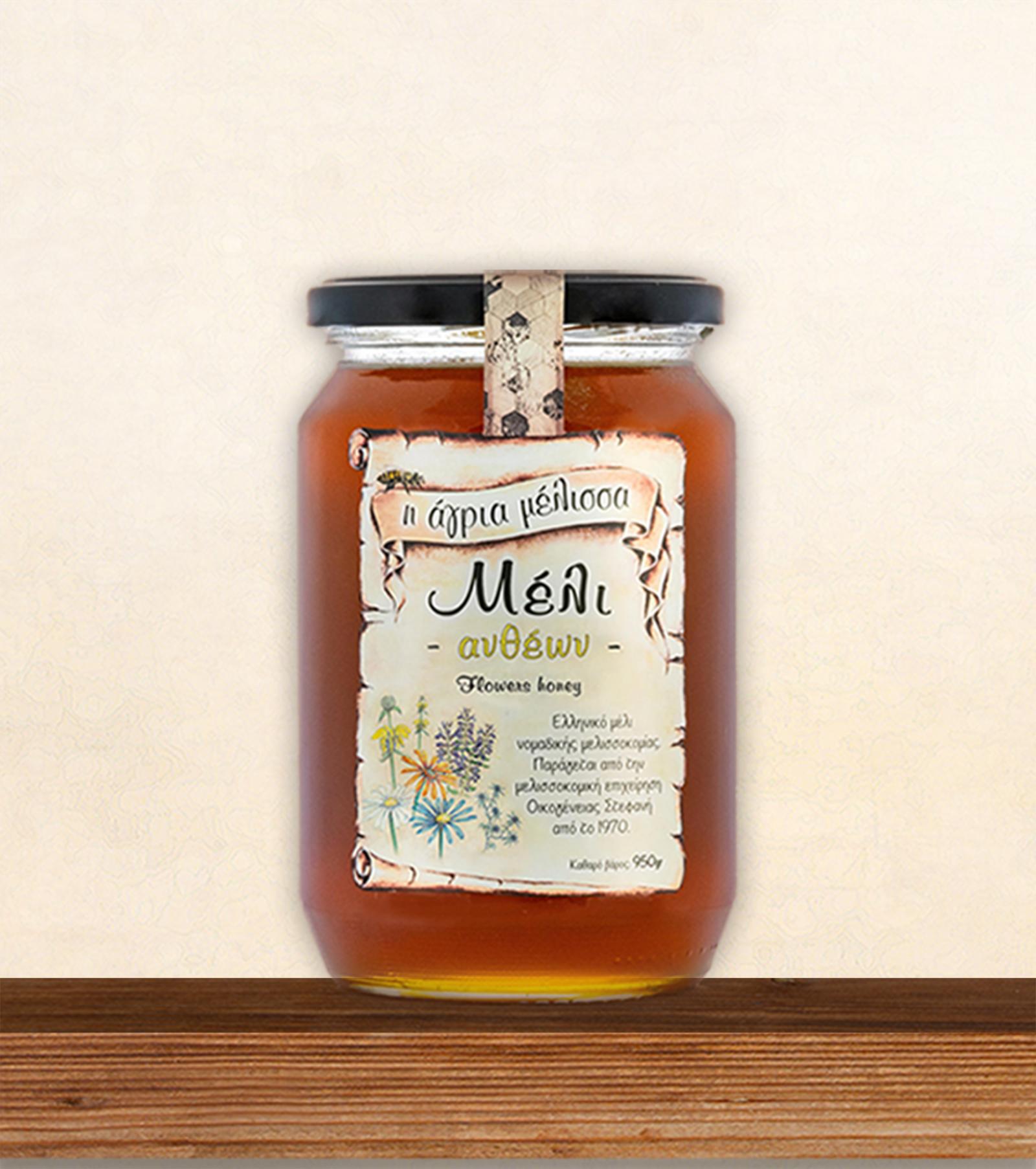 Greek Flower honey, 950gr