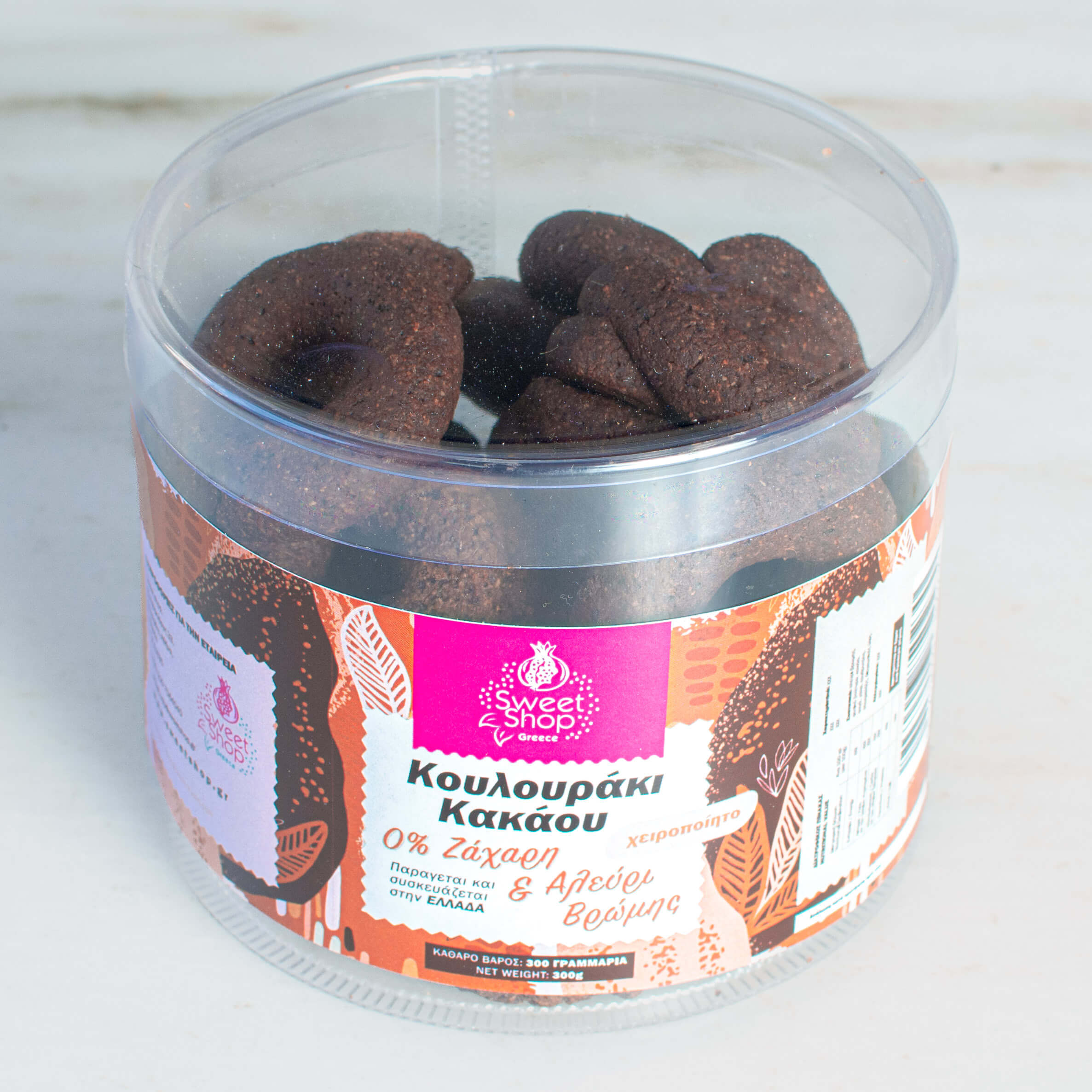 COCOA OATMEAL BISCUITS 0% SUGAR