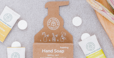 Handsoap tablets (set of 2X Lemongrass and 2X Jasmine)