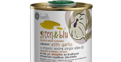 Green & Blu Εξαιρετικά Παρθένο Ελαιόλαδο με Σκόρδο