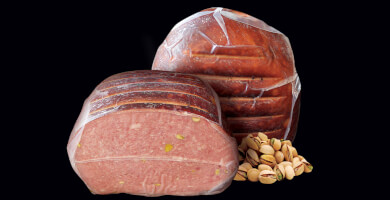 KERKINI FARM - Μορταδέλλα με Βουβαλίσιο Κρέας & Φυστίκι Αιγίνης Π.Ο.Π. 4Kg