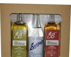 Gift Package Extra Virgin Olive Oil - Ouzo - Vinegar